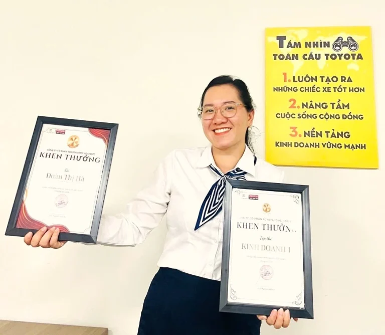 Ngọc Hà – Tư vấn bán hàng Toyota IDMC Hoài Đức