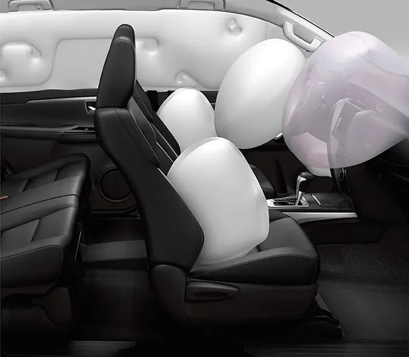 hệ thống túi khí Toyota Fortuner