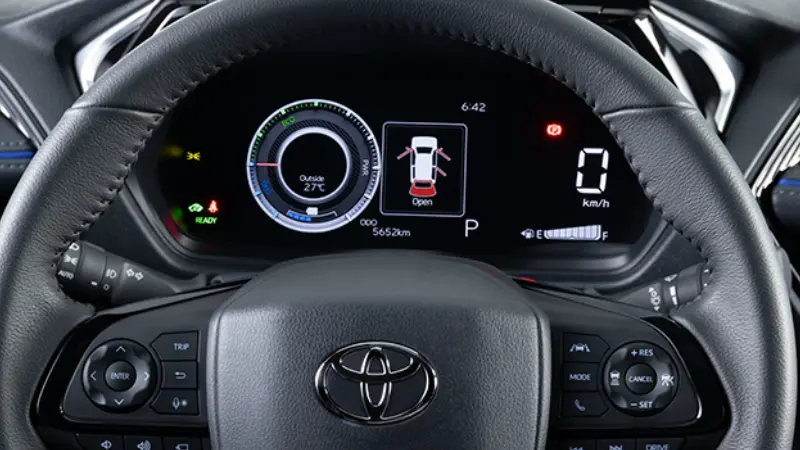 màn hình đa thông tin yaris Cross