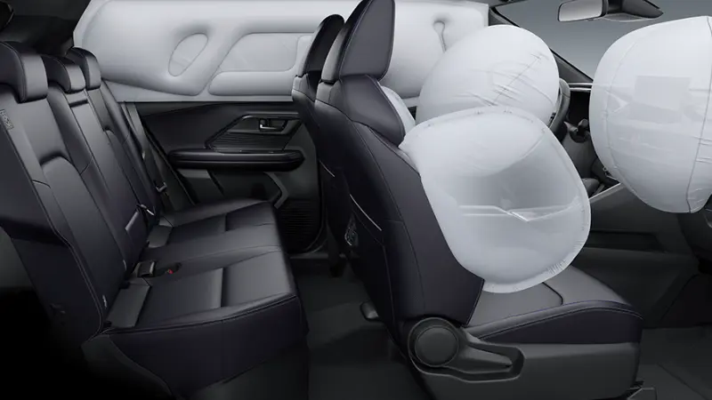 hệ thống túi khí trên Yaris Cross